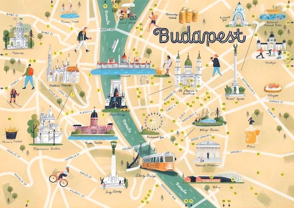 Apartamento 2budapest Eye-freegym And Sauna Luxury *